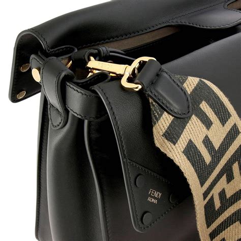 fendi bags black|fendi black crossbody bag.